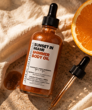 Load image into Gallery viewer, Sunset in Miami Shimmer Body Oil - 1 Oz